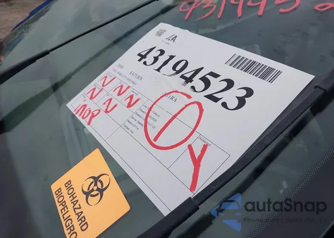 2008 Saturn Astra Xr из США, поврежденный, VIN W08AT271185039869